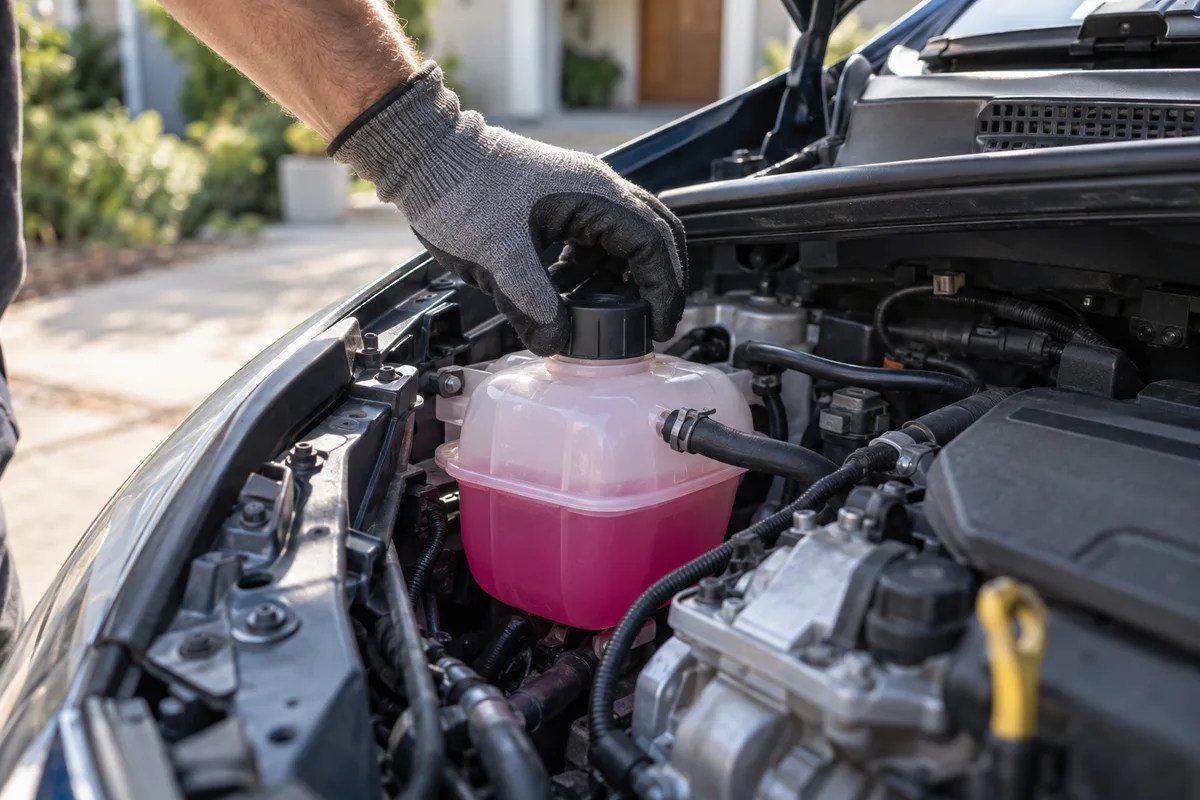 Liquide de refroidissement : contrôle, appoint et vidange