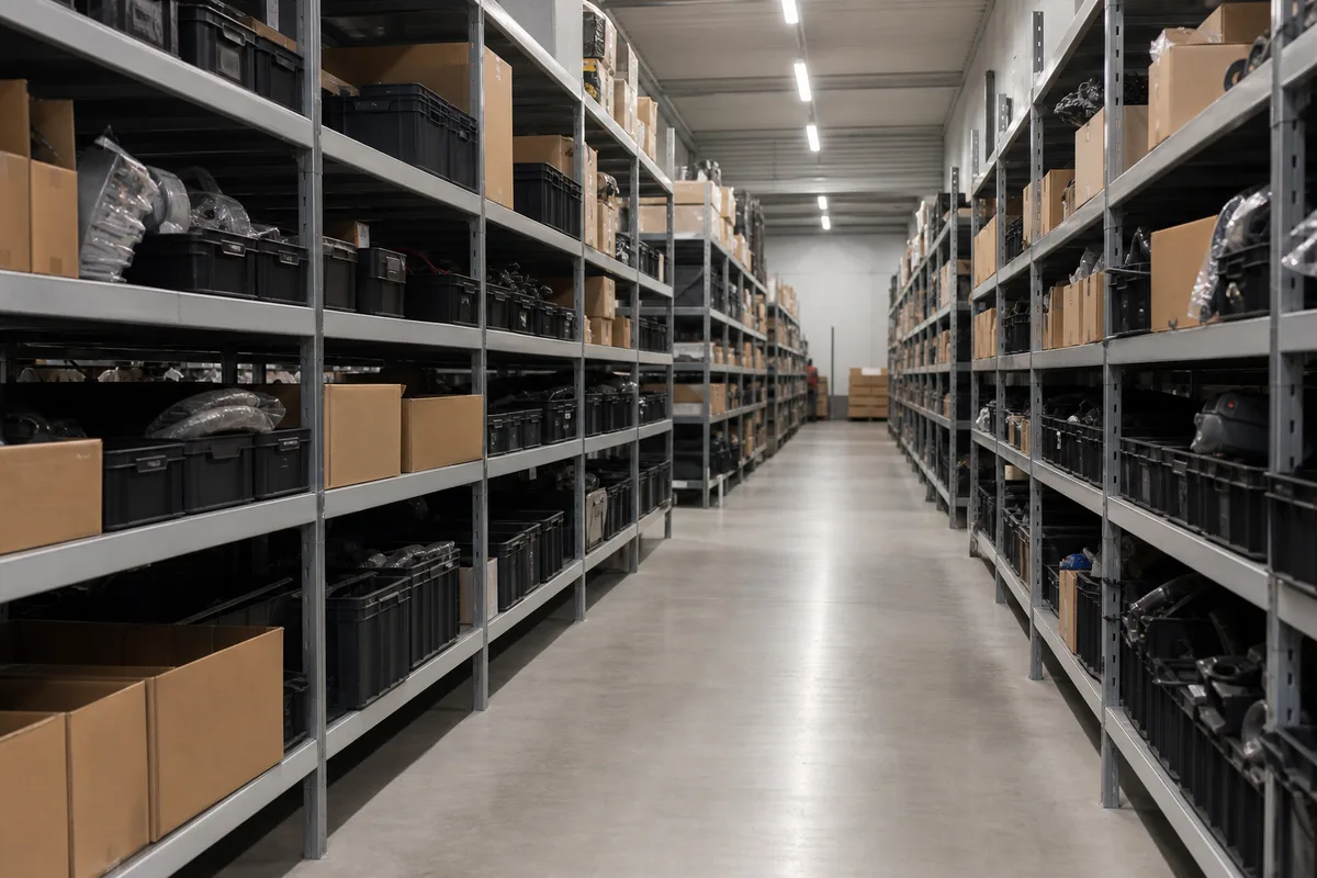 Logistique des pièces détachées : stocker et livrer vite