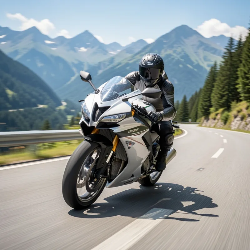 Rouler en moto sportive sur route : conduite, équipement et sécurité